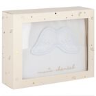 Baby Boys Blue Wings Velour Babygrow, 1, hi-res