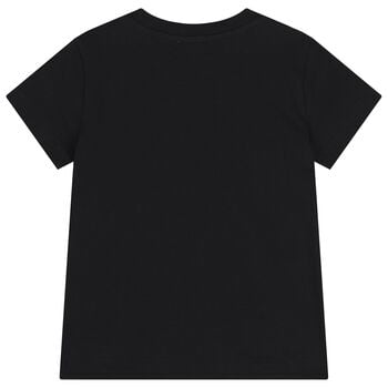 تيشيرت أسود بشعار