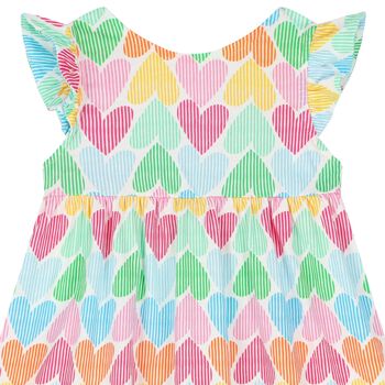 Girls Multi-Coloured Heart Dress