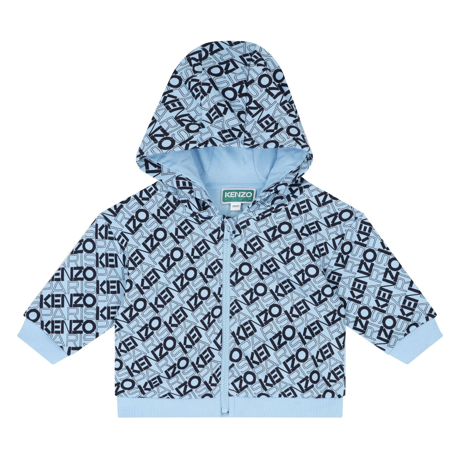 Younger Boys Blue Logo Tracksuit, 1, hi-res image number null