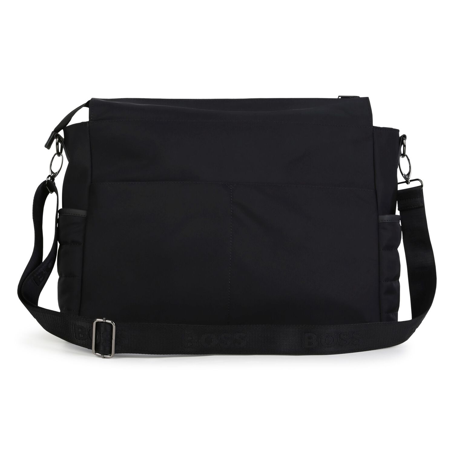 Mini Me Black Logo Changing Bag ( 39CM ), 1, hi-res