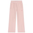 Girls Pink Logo Joggers, 1, hi-res
