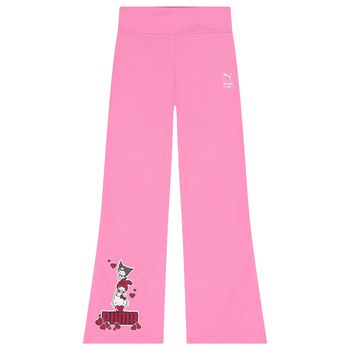 Girls Pink Hello Kitty Leggings