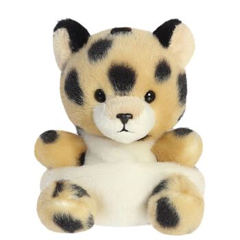 Palm Pals Beige & Black Chutney Cheetah Soft Toy ( 13cm )