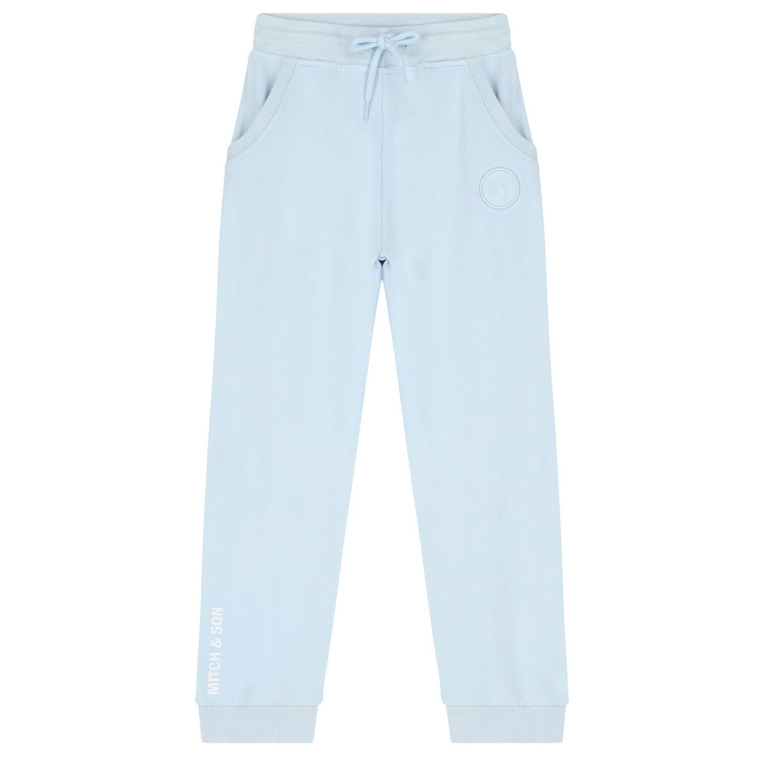 Boys Blue Logo Tracksuit, 1, hi-res