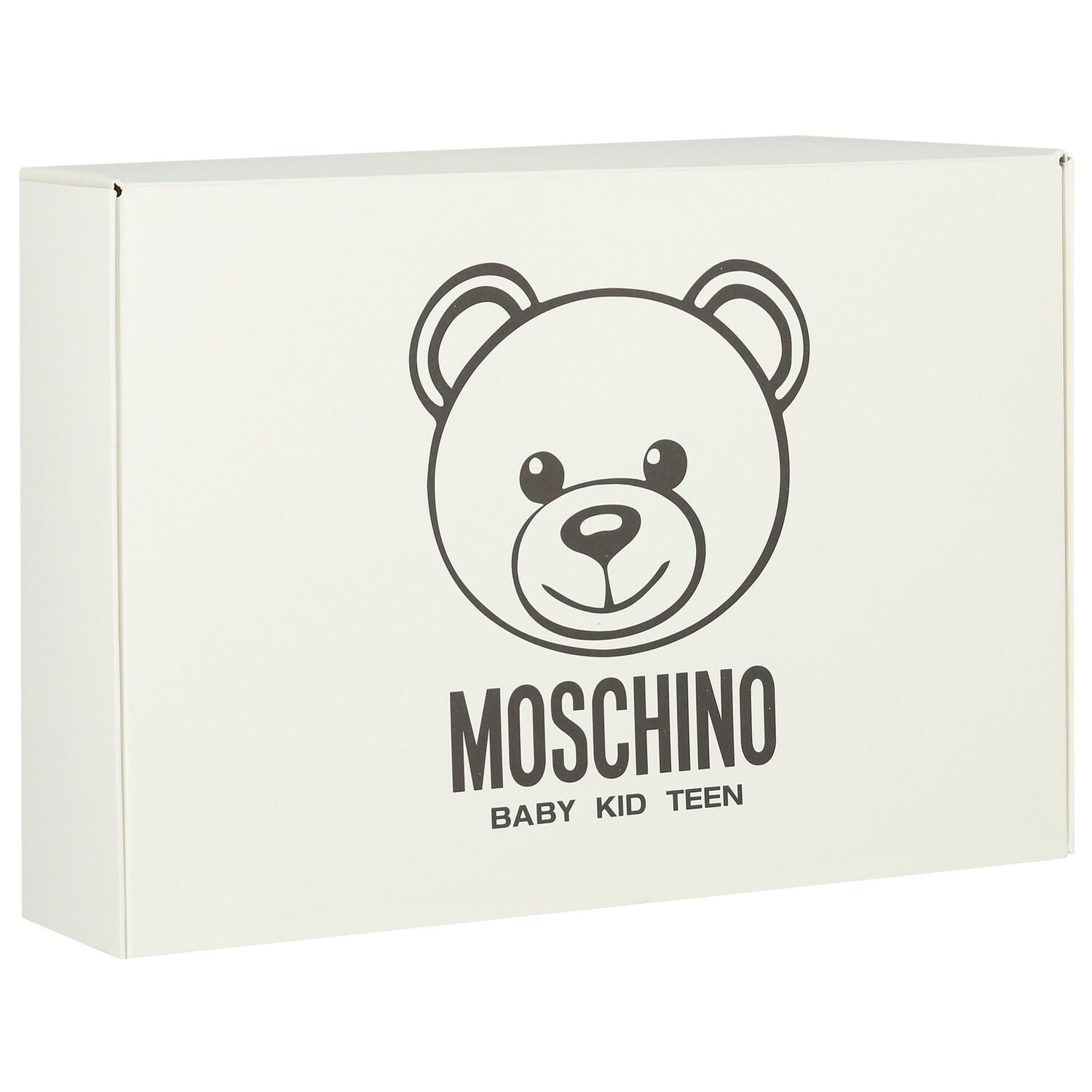 White & Pink Teddy Bear Logo Babygrow, 3, hi-res image number null