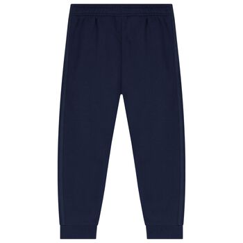 Navy Blue Logo Joggers