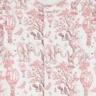 Baby Girls White & Pink Africa Babygrow Gift Set, 1, hi-res
