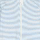 Baby Boys White & Blue Babygrows ( 2 Pack ), 3, hi-res