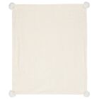 Ivory Faux Fur Baby Blanket, 4, hi-res