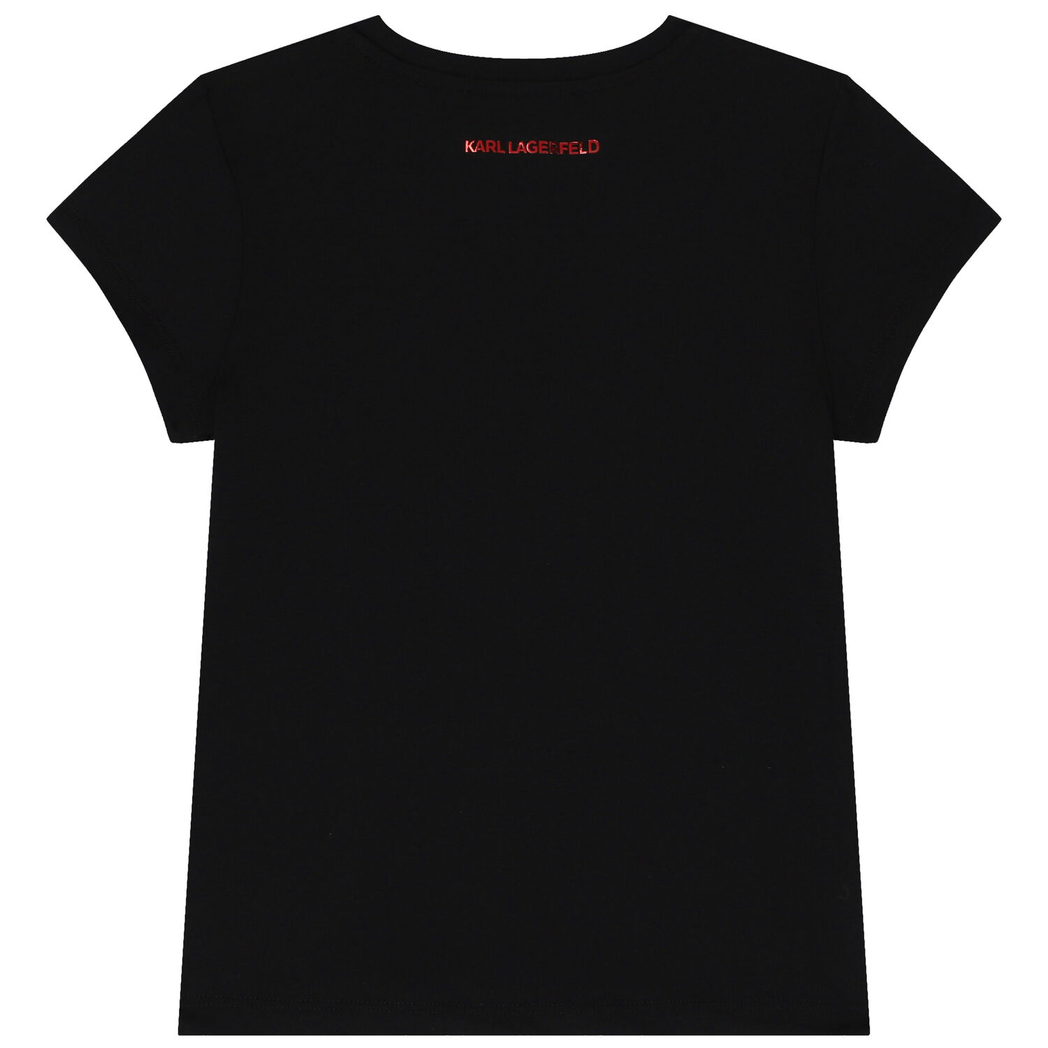 Girls Black Logo T-Shirt, 1, hi-res image number null