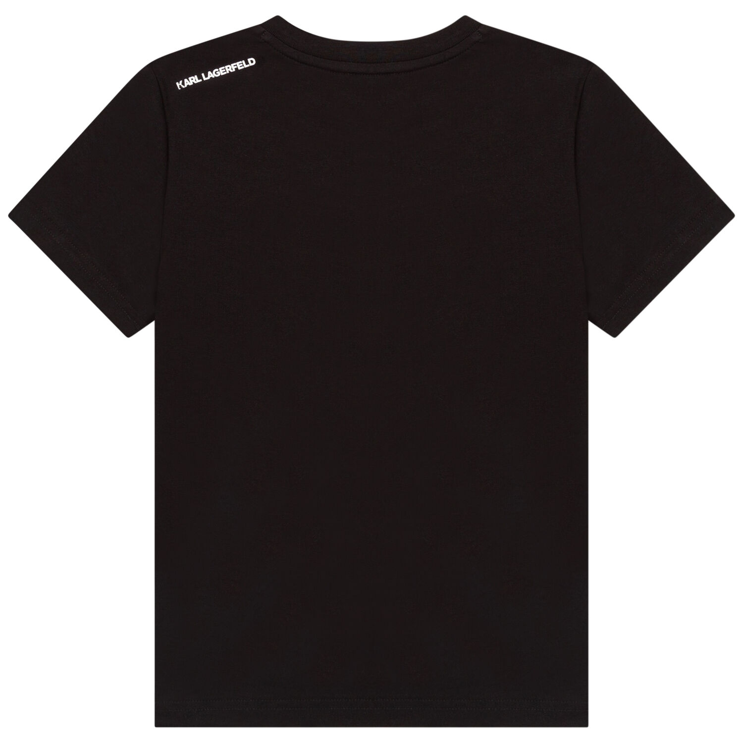 تيشيرت بالشعار باللون الأسود للأولاد , 1, hi-res