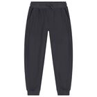 Boys Green & Grey Tracksuit Set ( 3 Piece ), 1, hi-res