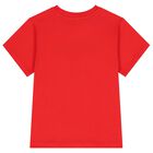 Red Teddy Bear Logo T-Shirt, 3, hi-res