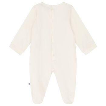 Ivory Logo Babygrow