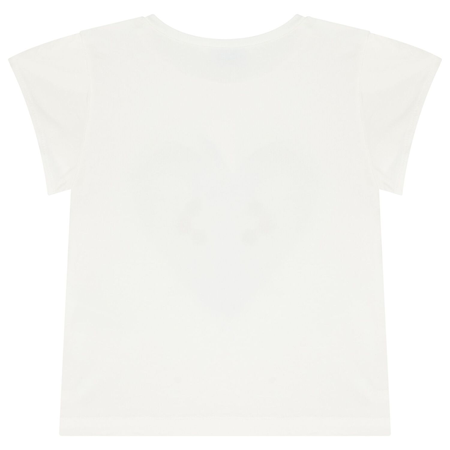 طقم تنورة من التول المنقطة باللون العاجي والبيج للبنات, 2, hi-res image number null