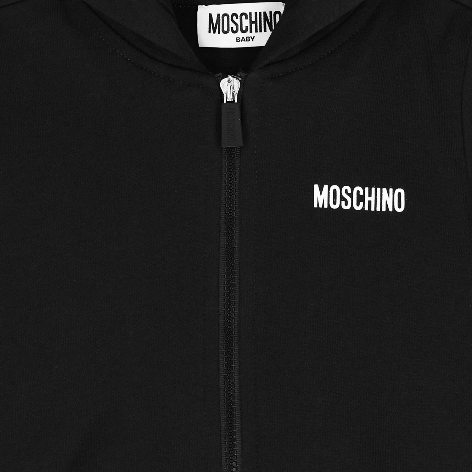 Younger Black Teddy Bear Logo Tracksuit, 4, hi-res