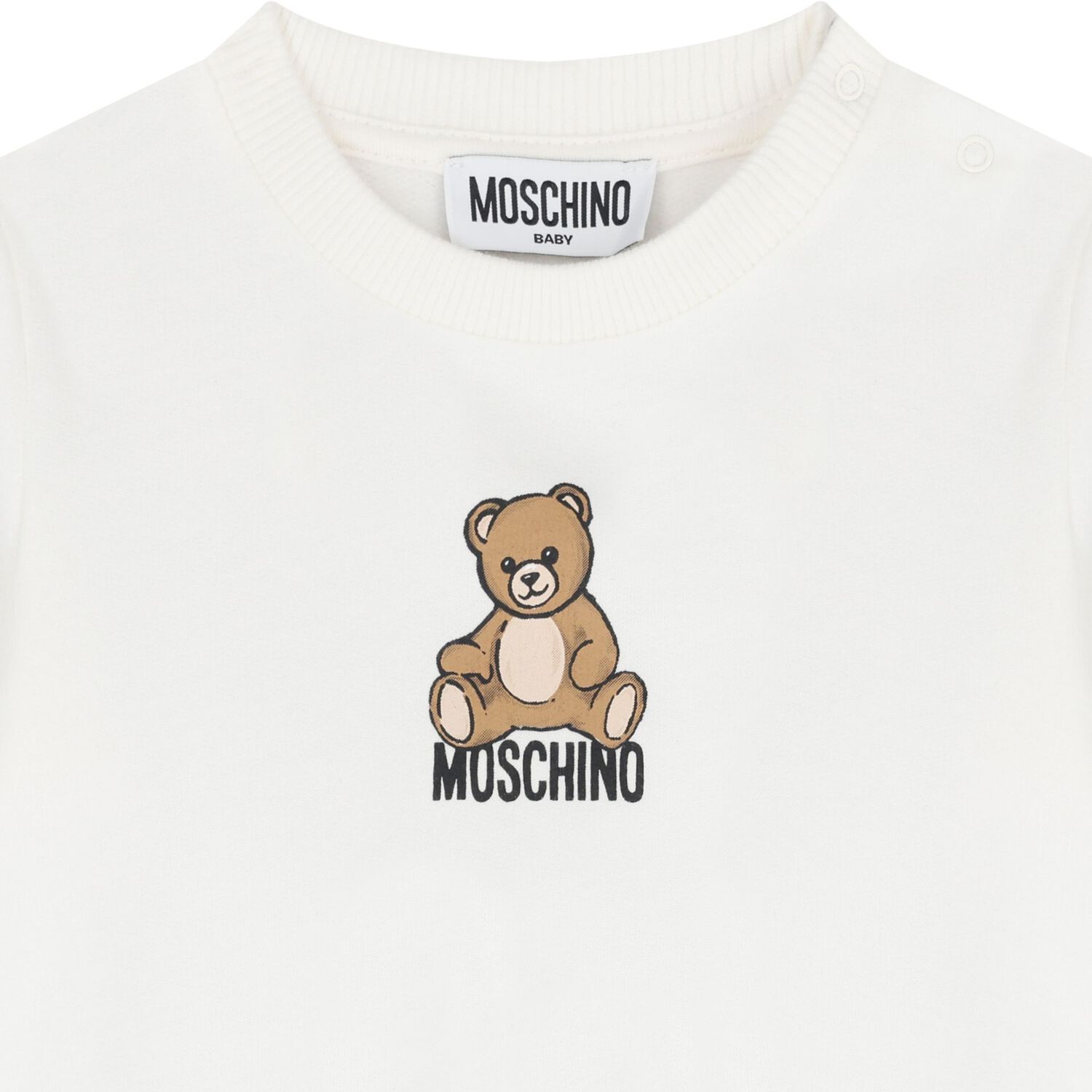 Younger White Teddy Bear Logo Tracksuit, 1, hi-res image number null