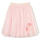 Girls Pink Embellished Tulle Skirt, 1, hi-res