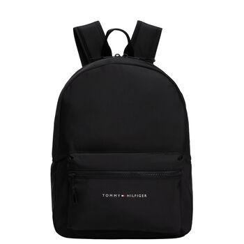 Tommy Hilfiger Black Logo Backpack, 7 Black Logo Backpack