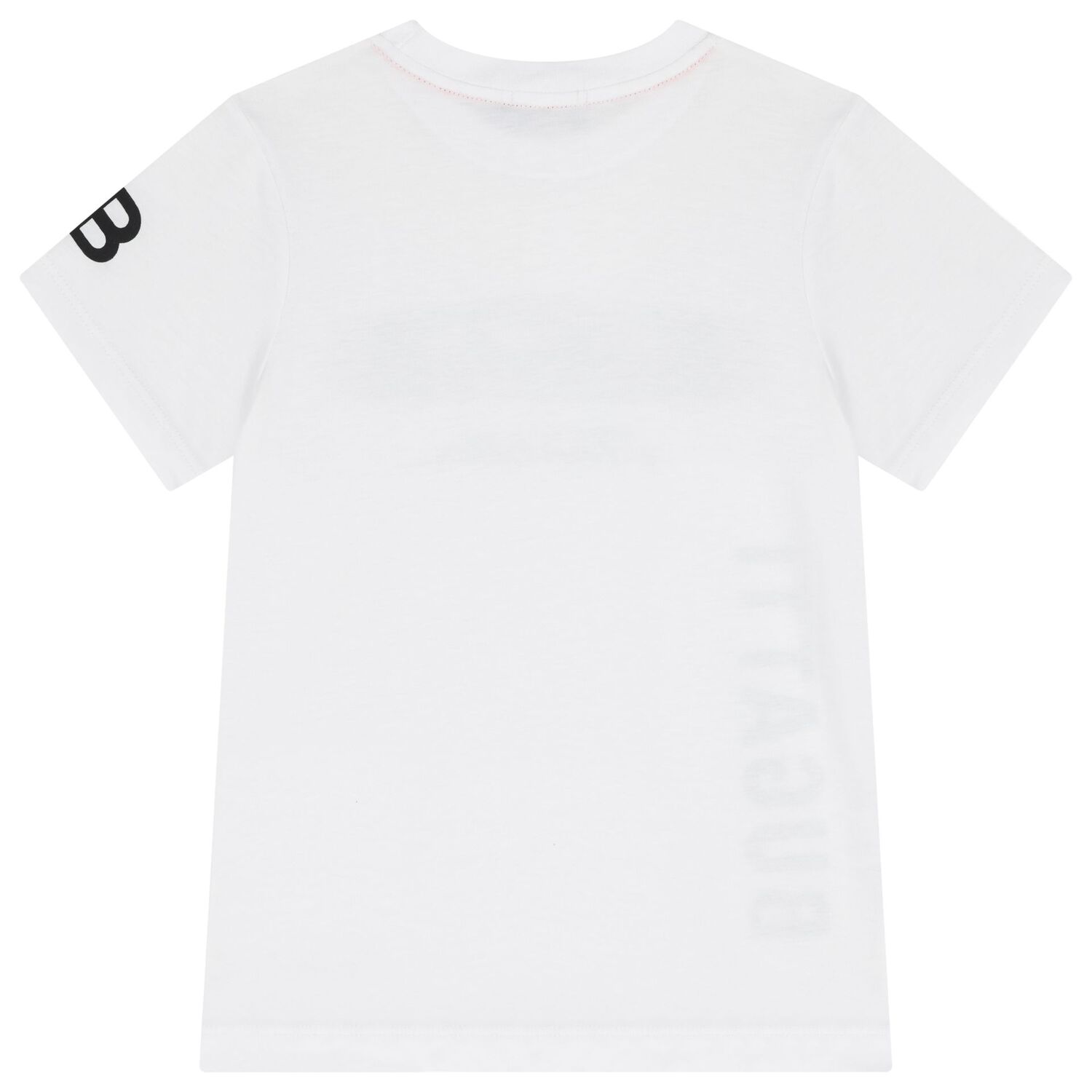 Boys White Logo T-Shirt, 1, hi-res