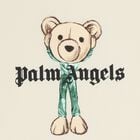 تيشيرت للأولاد بشعار دب تيدي باللون العاجي, 1, hi-res