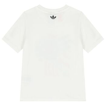 Boys White Logo T-Shirt