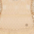 Girls Beige Embroidered Tulle Dress, 1, hi-res