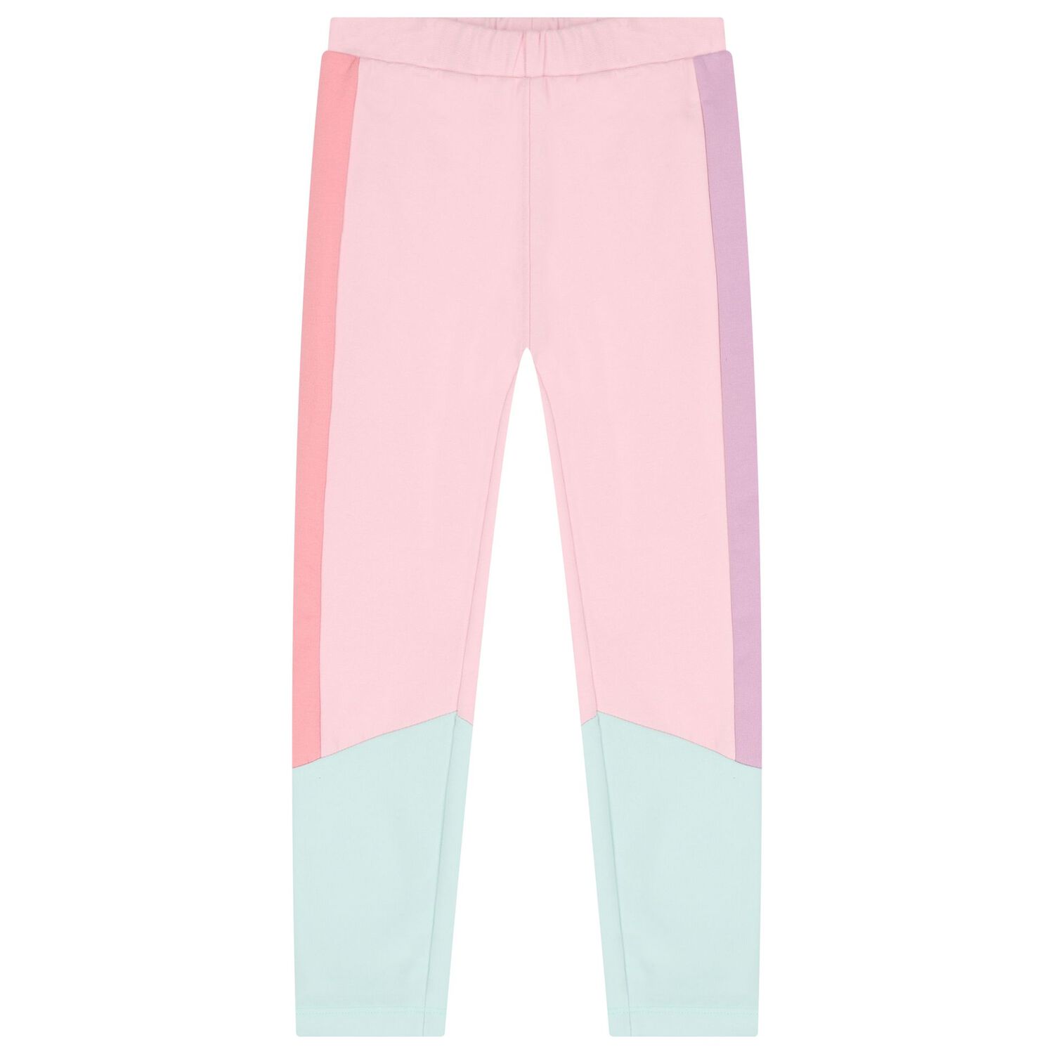Girls Pink & Green Flower Leggings Set, 1, hi-res image number null
