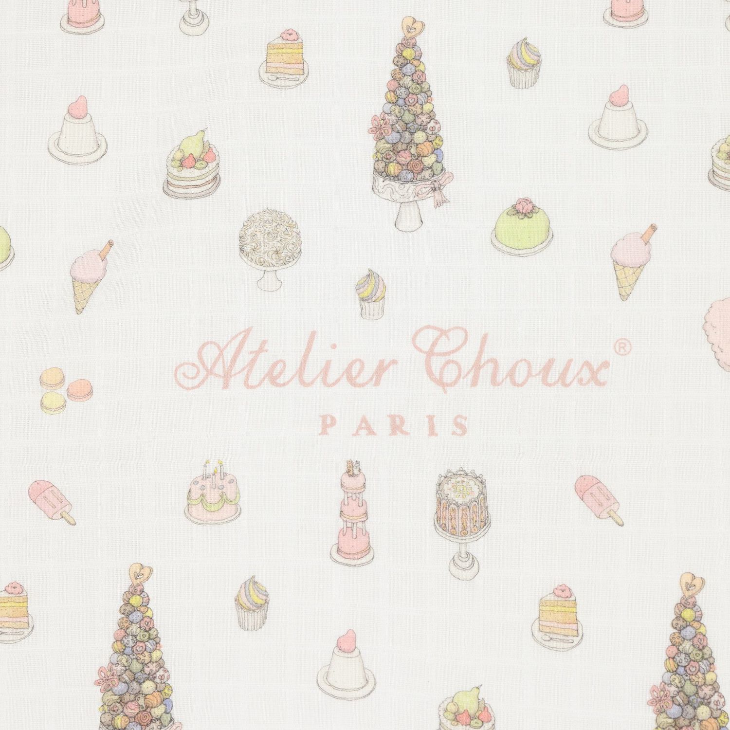 Baby Girls Ivory Sweetie Pie Swaddle Blanket, 1, hi-res image number null