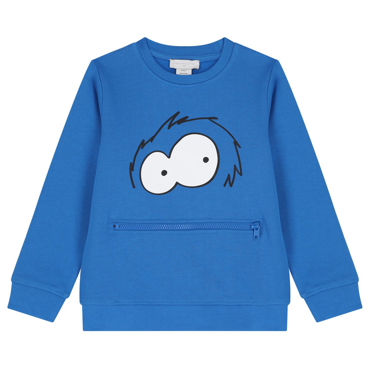 Boys Blue Yeti Sweatshirt, 1, hi-res