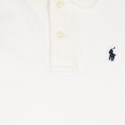Boys White Logo Polo Shirt, 1, hi-res