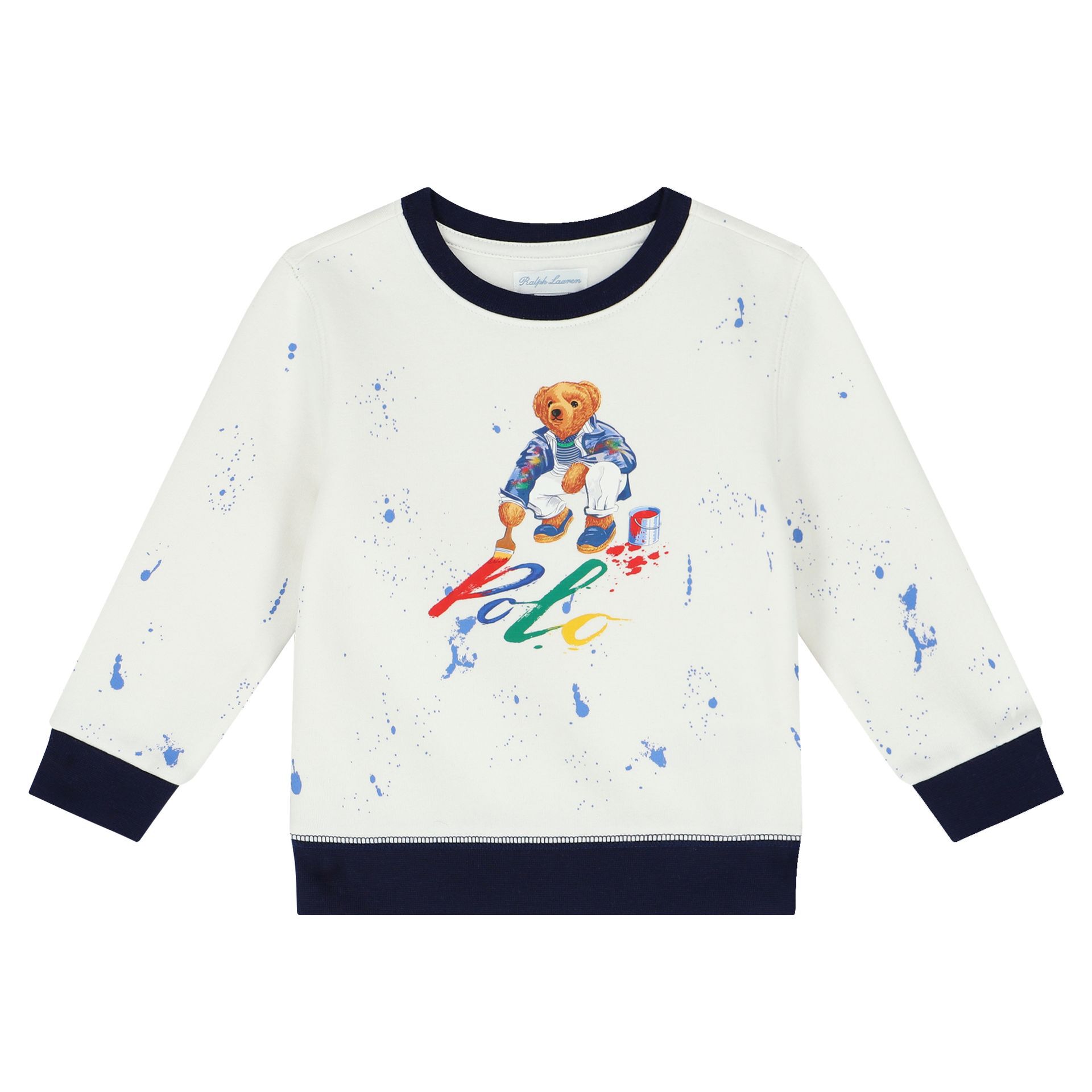 Ralph Lauren Baby Boys White Navy Tracksuit Junior Couture Bahrain