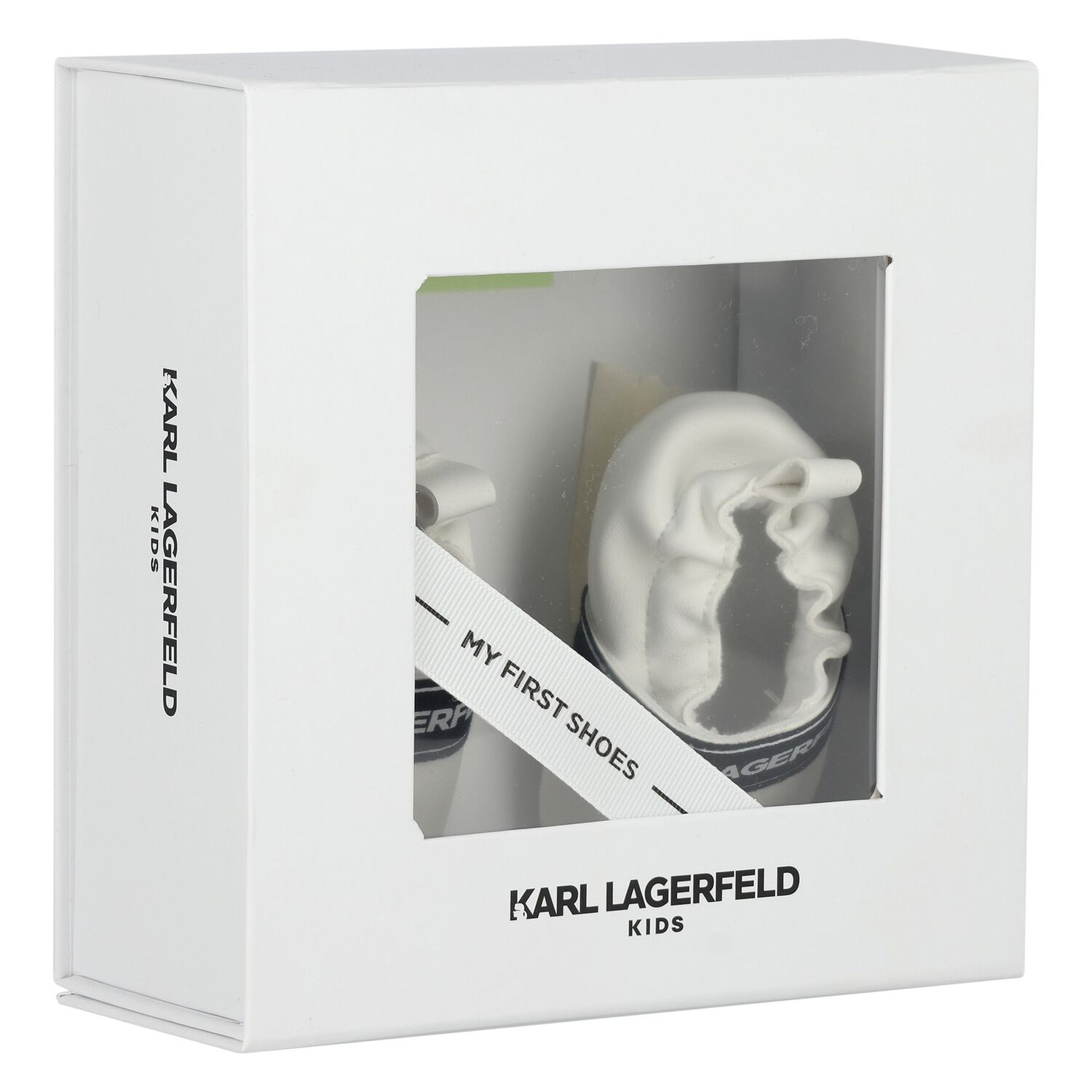 حذاء قبل المشي باللون الأبيض للأولاد, 1, hi-res