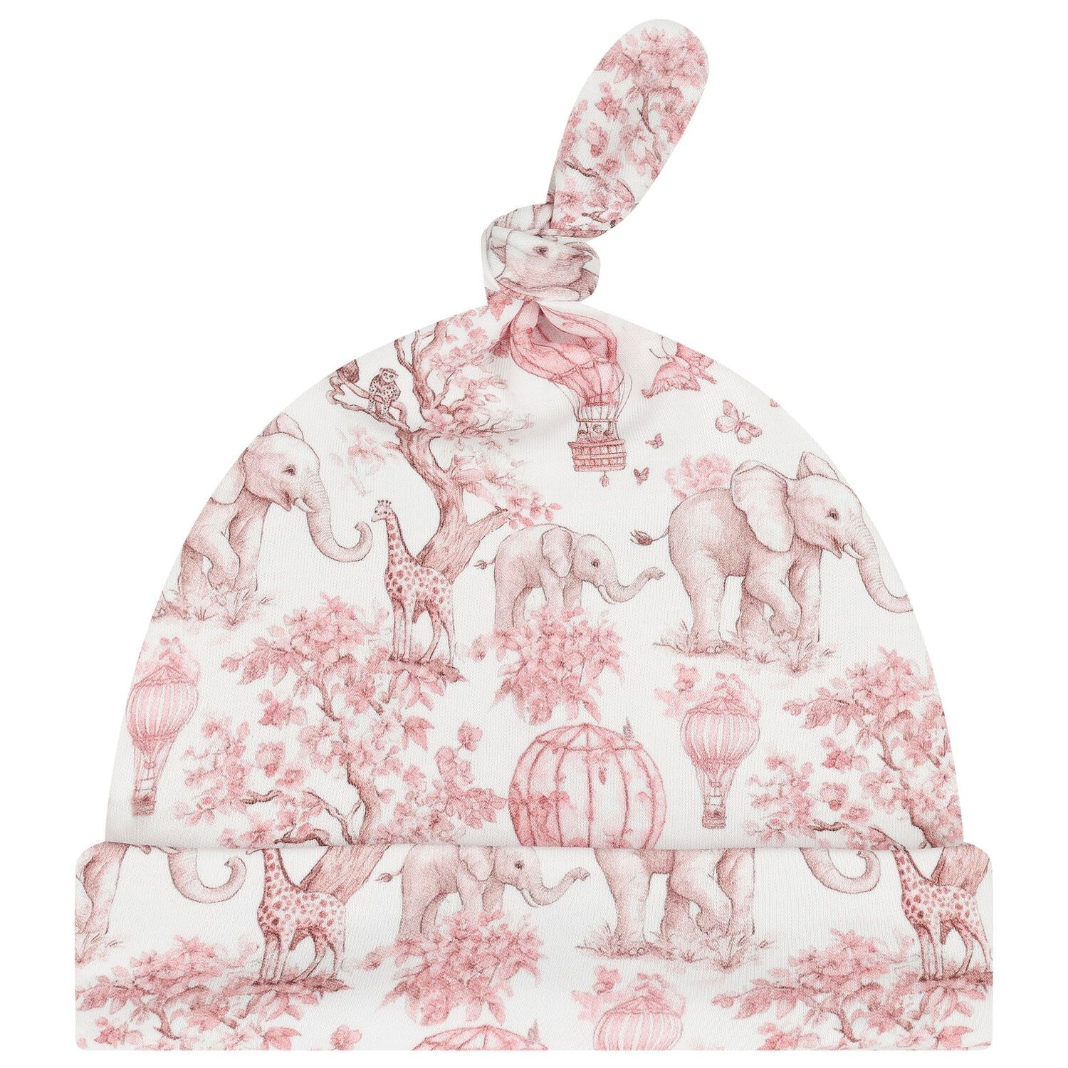 Baby Girls White & Pink Africa Babygrow Gift Set, 1, hi-res