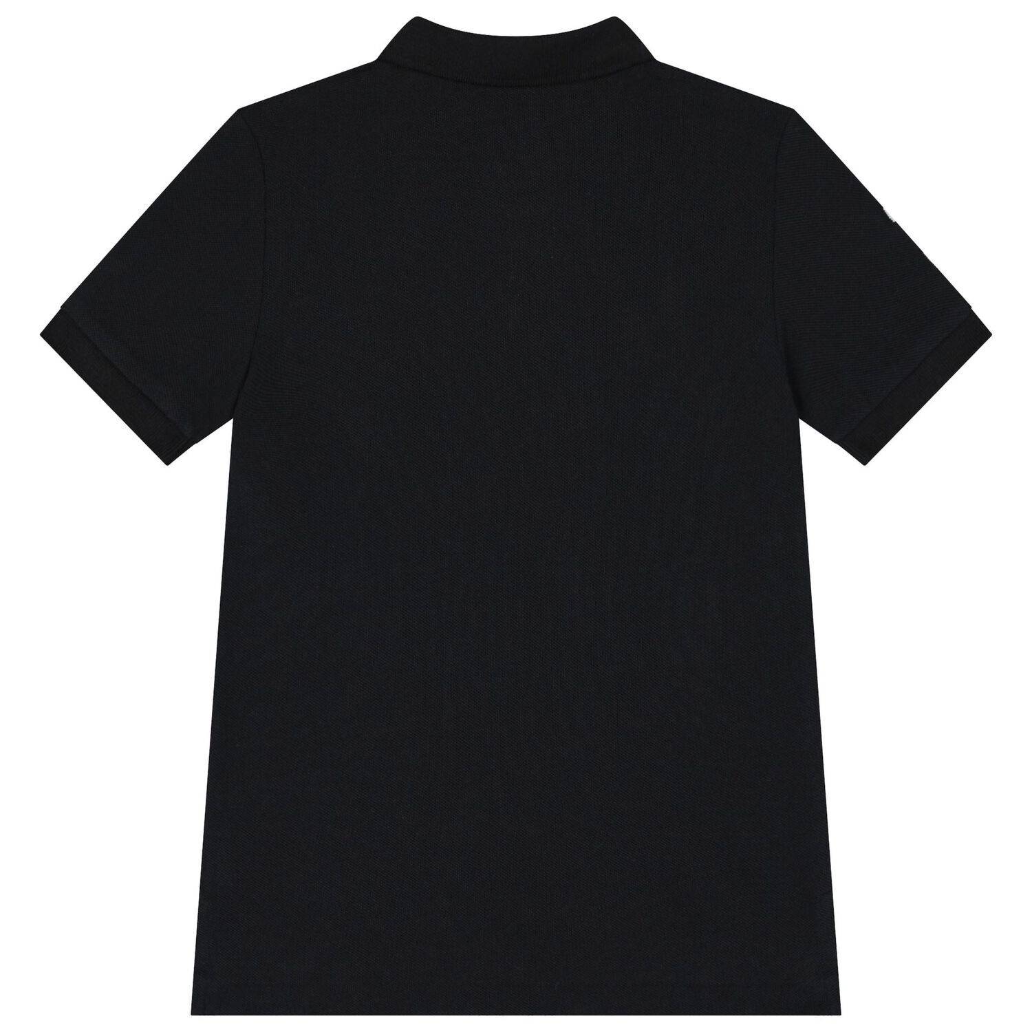 Boys Black Logo Polo Shirt, 1, hi-res image number null