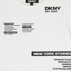 Boys White & Beige Logo Shorts Set, 1, hi-res