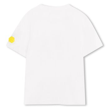 Boys White Logo T-Shirt