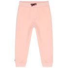 Baby Girls Pink Logo Tracksuit, 1, hi-res