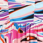 Girls Multi Coloured Printed Dress, 1, hi-res