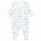 White & Blue Sail Boats Babygrow , 1, hi-res