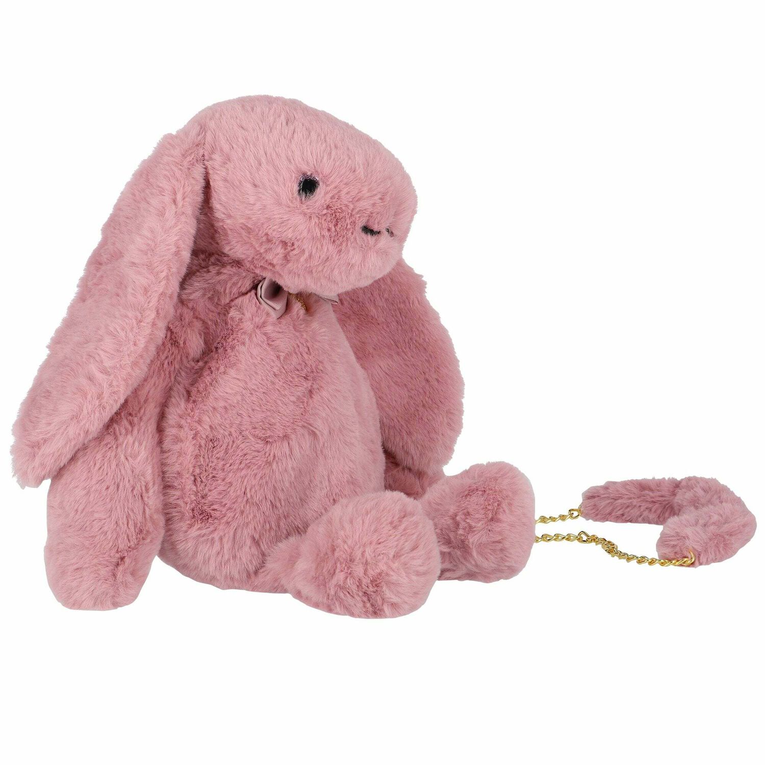 Girls Pink Bunny Bag, 2, hi-res
