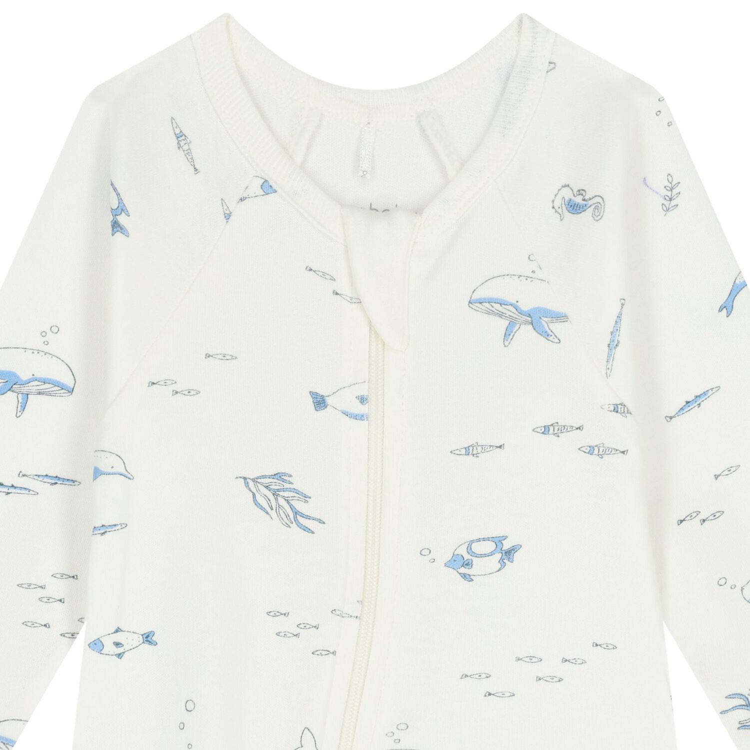 ملابس أطفال للأولاد باللونين الأبيض والأزرق (عبوة من 4 قطع), 5, hi-res