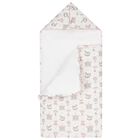 Baby Girls Pink & White Carousel & Hot Air Balloon Nest, 2, hi-res