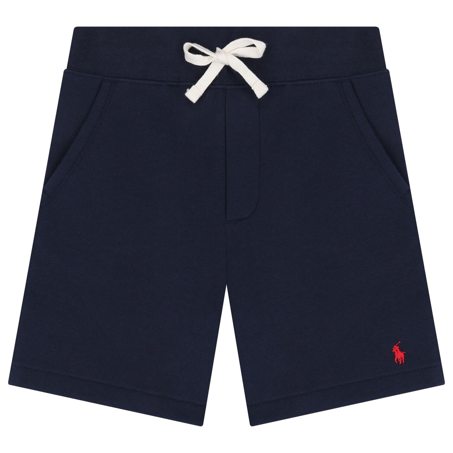 Boys Navy Blue Logo Shorts, 1, hi-res image number null