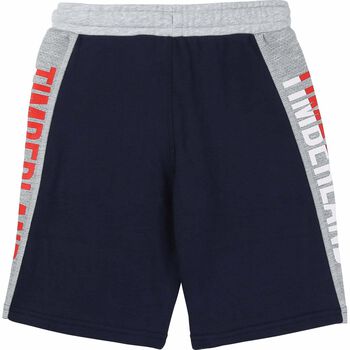 Boys Navy Logo Shorts