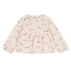 طقم بنطلون من 3 قطع على شكل حيوانات باللون الوردي والبيج للبنات الصغار , 1, hi-res