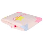 Baby Girls Pink Stars Blanket, 1, hi-res
