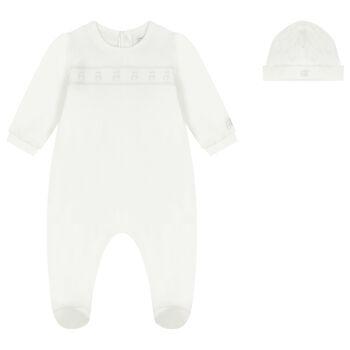 White Babygrow Set