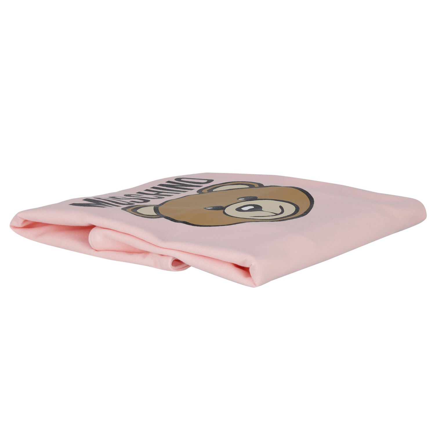 Girls Pink Teddy Bear Logo Baby Blanket, 4, hi-res image number null